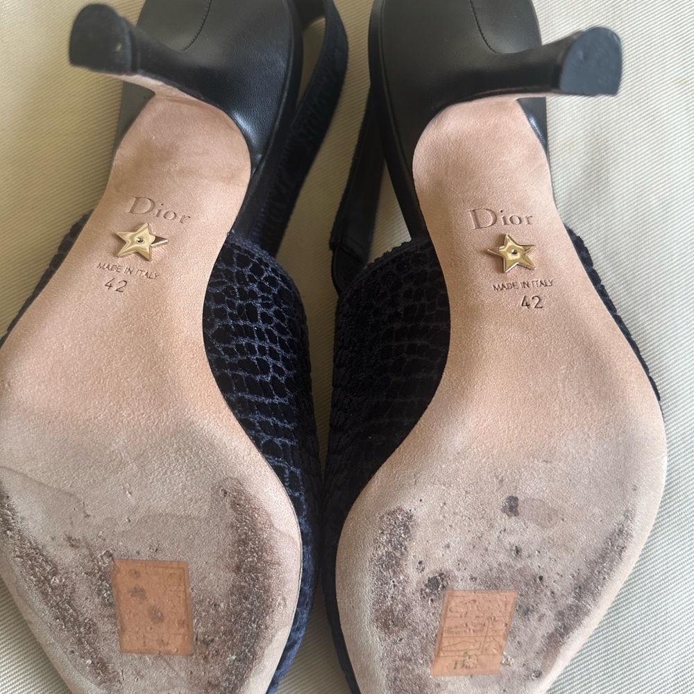 Dior Crocodile Embro J’ADior Slingback - Picture 7 of 12